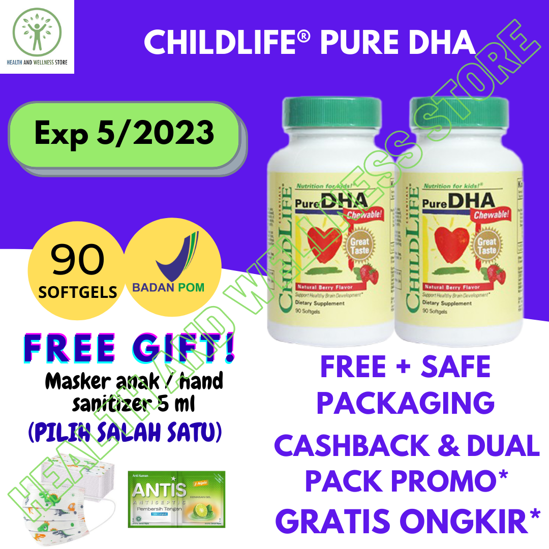 CHILDLIFE SERIES LENGKAP MULTIVITAMIN VITAMIN C D3 CALCIUM PURE DHA