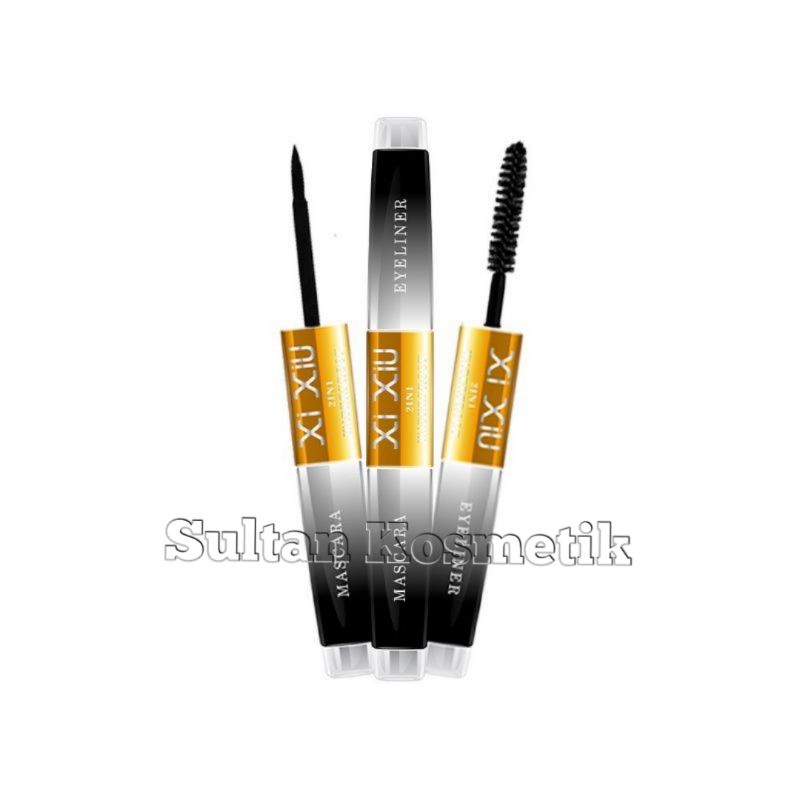 Maskara dan Eyeliner Xi Xiu Divine 2in1 Lazada Indonesia