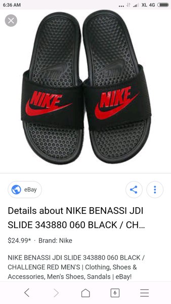 men's nike benassi jdi sport slides