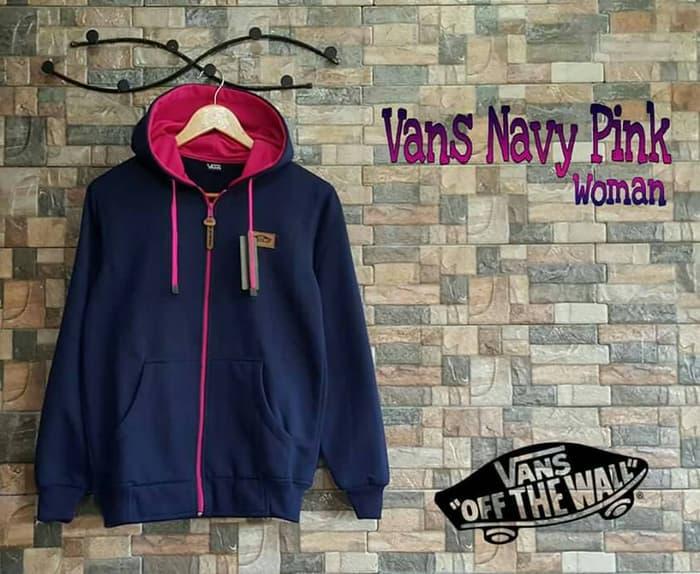 pink vans sweater