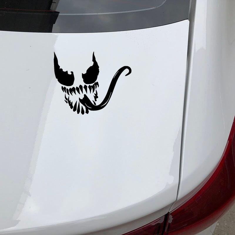 Cutting Sticker venom Decal Stiker Unik Lucu Stiker Venom Menyeramkan