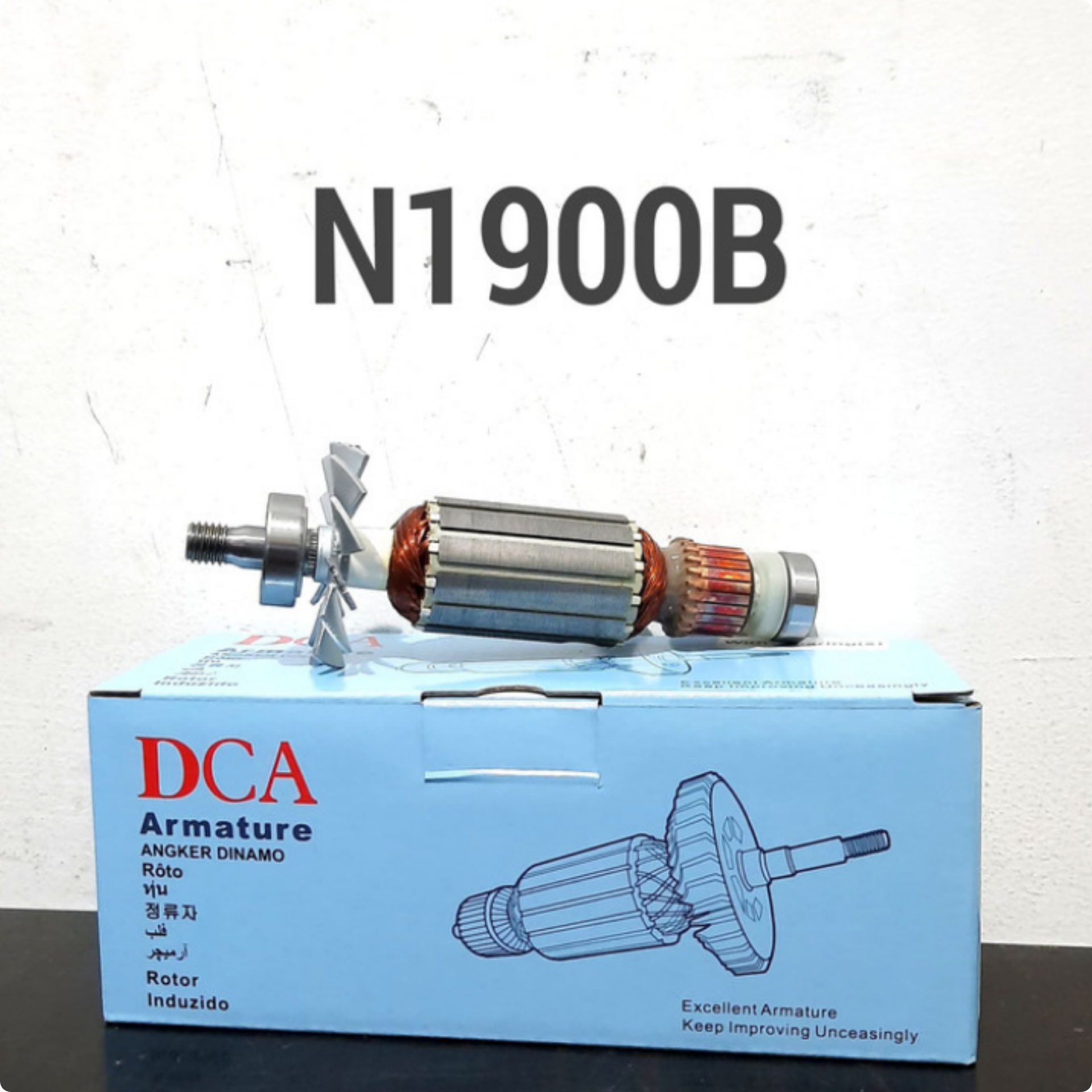 Planner Rotor Armature N1900B DCA Armature Planner Makita N1900B Modern M2900 ...