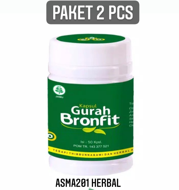 Paket Pcs Kapsul Gurah Bronfit Naturafit Kapsul Lazada Indonesia