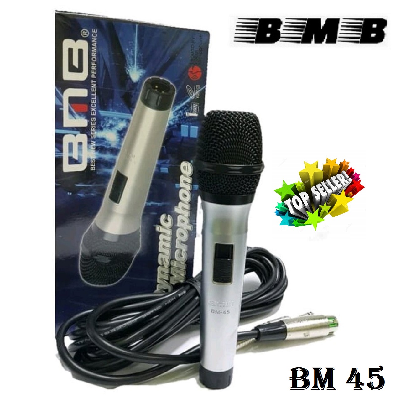 Mic Kabel BMB BM-45 Original New | Lazada Indonesia