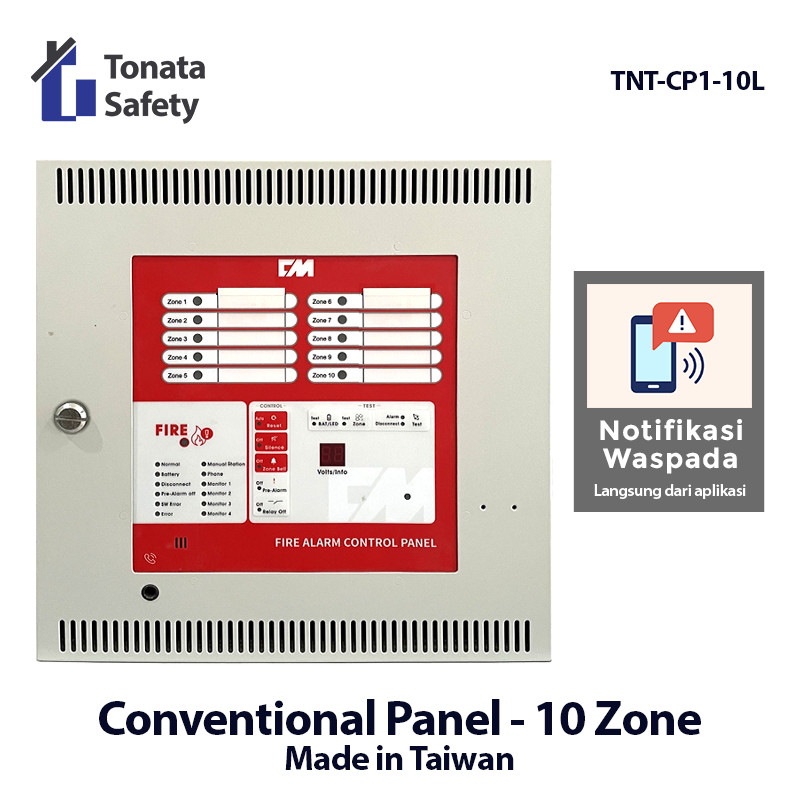 Fire Alarm Control Panel Zone Tonata Mcfa Conventional Lazada