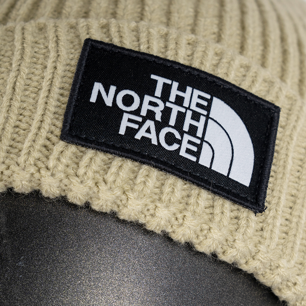 Box Cuffed Beanie Beige-NF0A3FJXZDL 