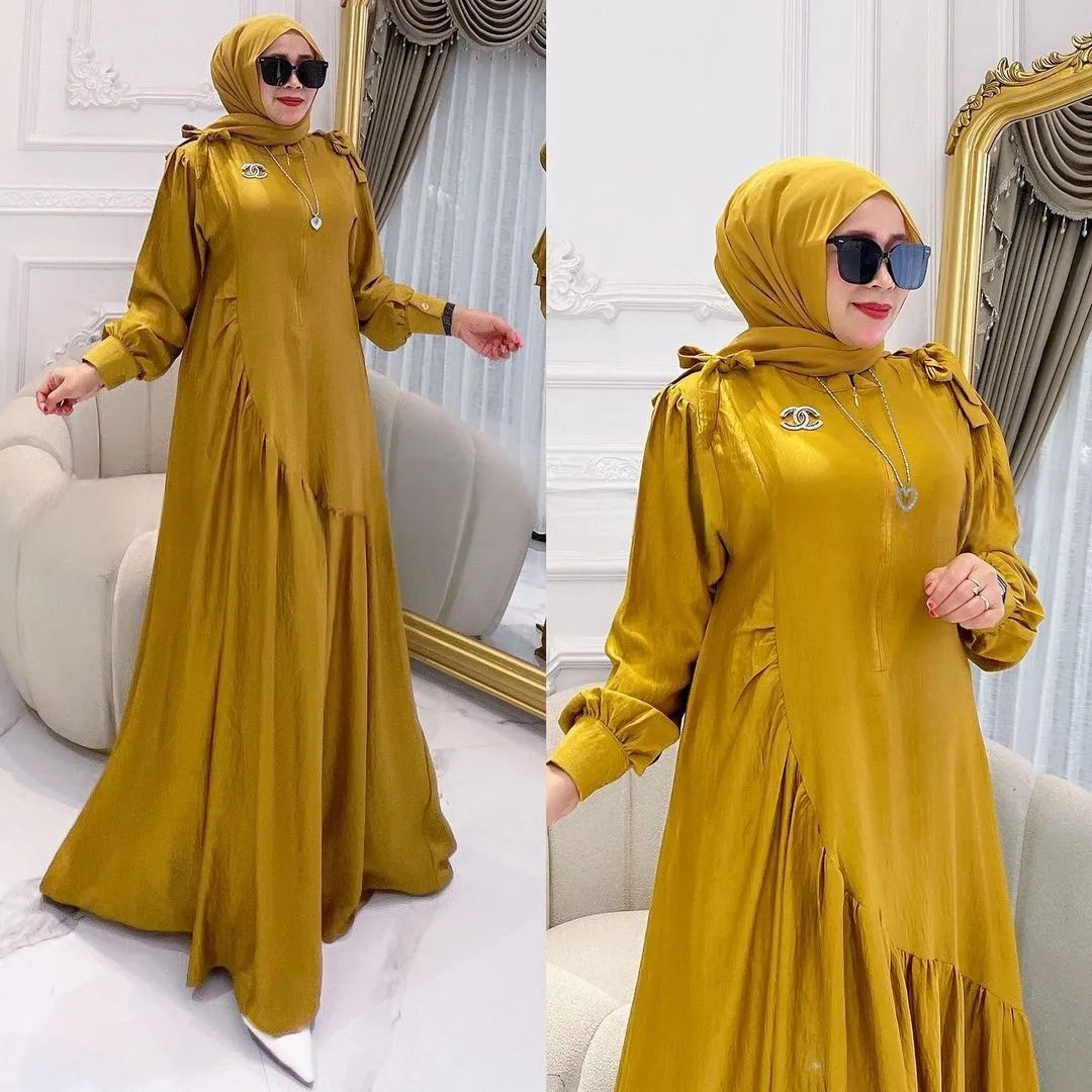 FREYA HIJAB - Balqis Long Dress / Baju Gamis Wanita Terbaru 2023 ...