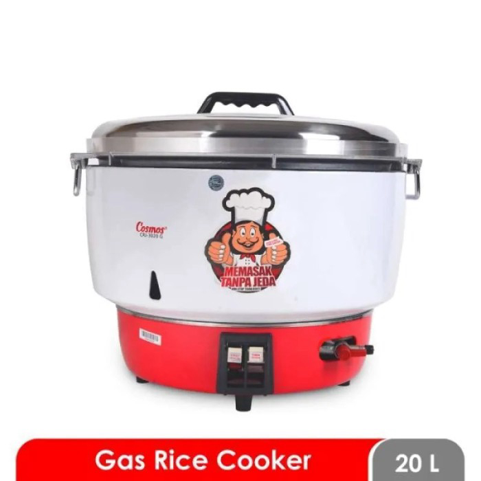 Cosmos CRJ 3020 G Gas Rice Cooker Jumbo 20 Liter Lazada Indonesia