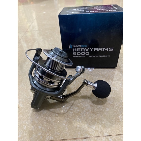 Reel Pancing Tridentech Silver Rays Saltwater Resistance Power Handle  7000/6000/5000/3500 Smooth