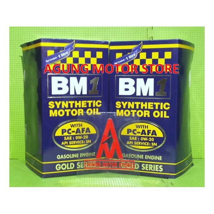 Murah Oli Mesin Mobil BM1 Gold Series 0W20 1L