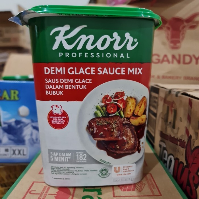 (Satuan) Knorr Professional Saus Demi Glace Sauce Mix Demiglace 1 Kg Lazada Indonesia
