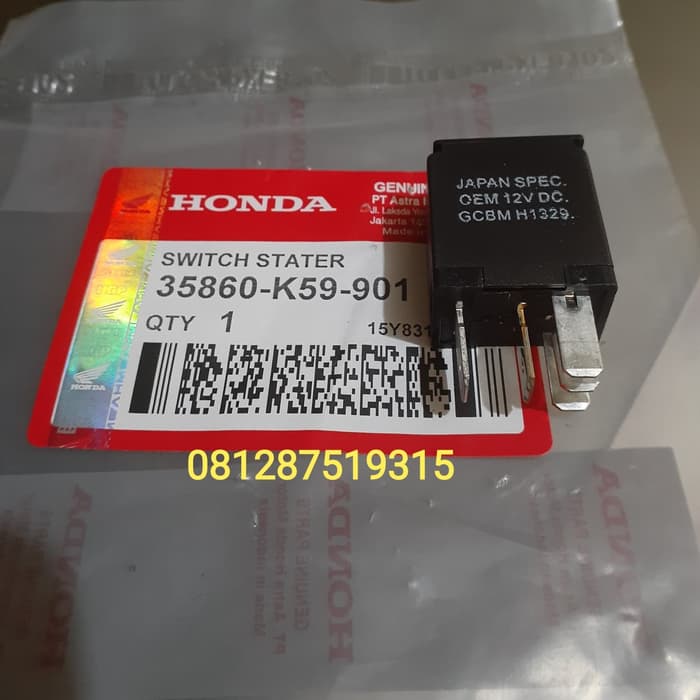 COD BENDIK RELAY STATER COMP POWER HONDA VARIO 125 BENDIK RELAY VARIO 125 LED VARIO 150 LED