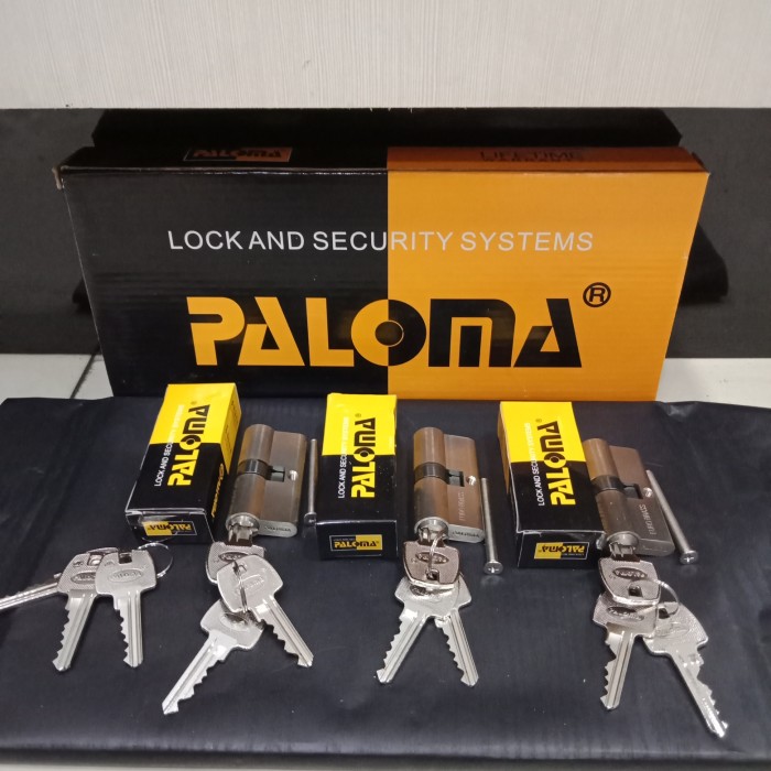 Flash Sale PALOMA PAKET MASTER KEY 3 CYLINDER DOUBLE ANAK KUNCI 62MM PCP 204 Promo Flash Sale PALOMA PAKET MASTER KEY 3 CYLINDER DOUBLE ANAK KUNCI 62MM PCP 204 Promo