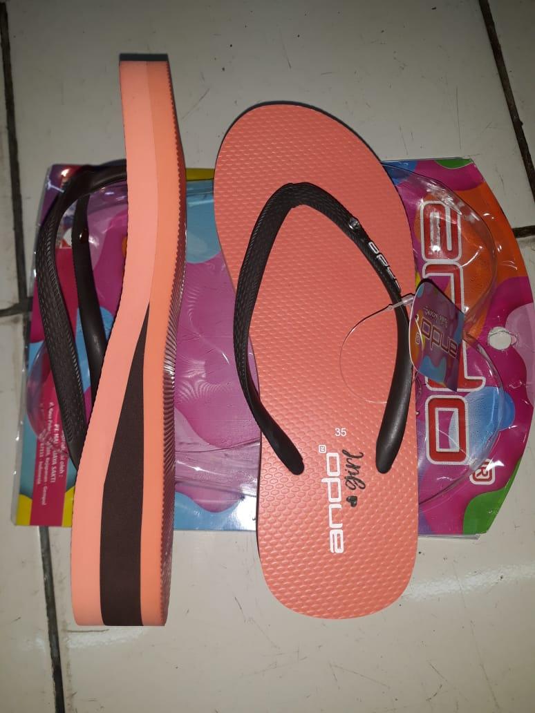  Ando  Sandal  Jepit  Anak  Perempuan Little Pony 803 Red 
