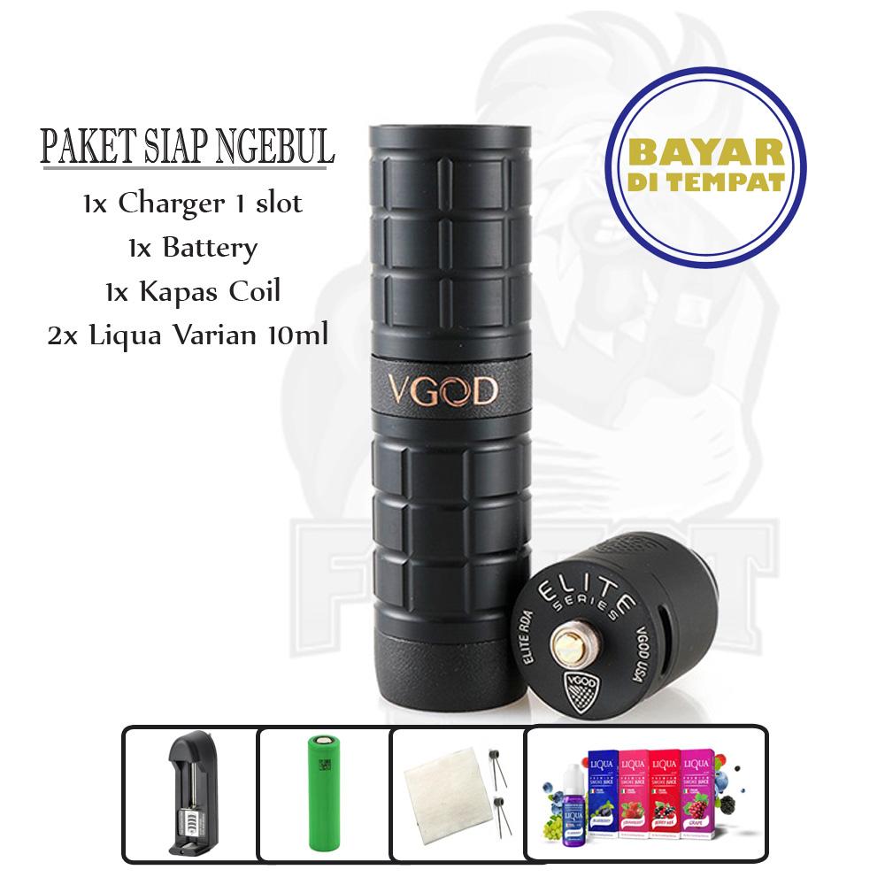 ROKOK ELETRIK/VAPE VGOD MURAH/PAKET LENGKAP VGOD/ VGOD PRO MECH KIT 2 - Black ROKOK ELETRIK/VAPE VGOD MURAH/PAKET LENGKAP VGOD/ VGOD PRO MECH KIT 2 - Black