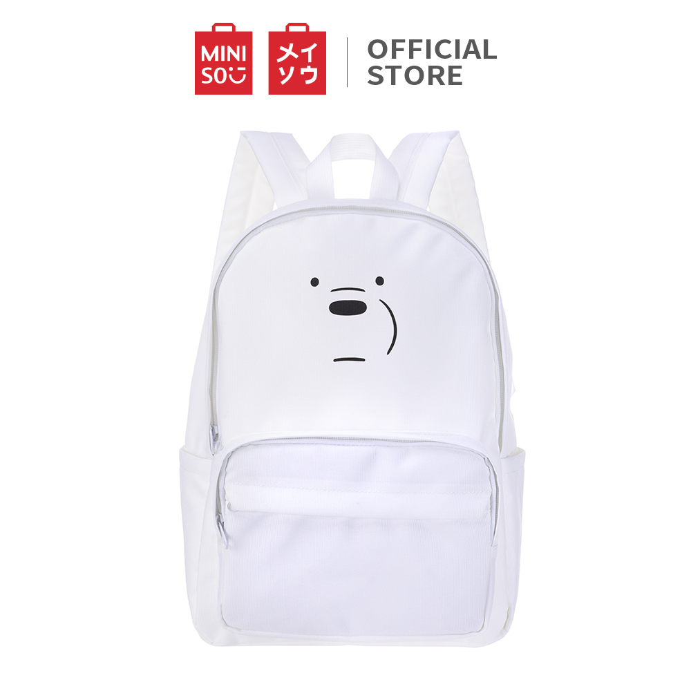 we bare bears backpack miniso