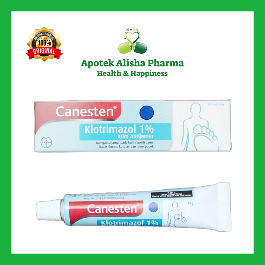 CANESTEN Cream 5Gr/10Gr Canesten Krim Anti Jamur Salep Gatal Jamur