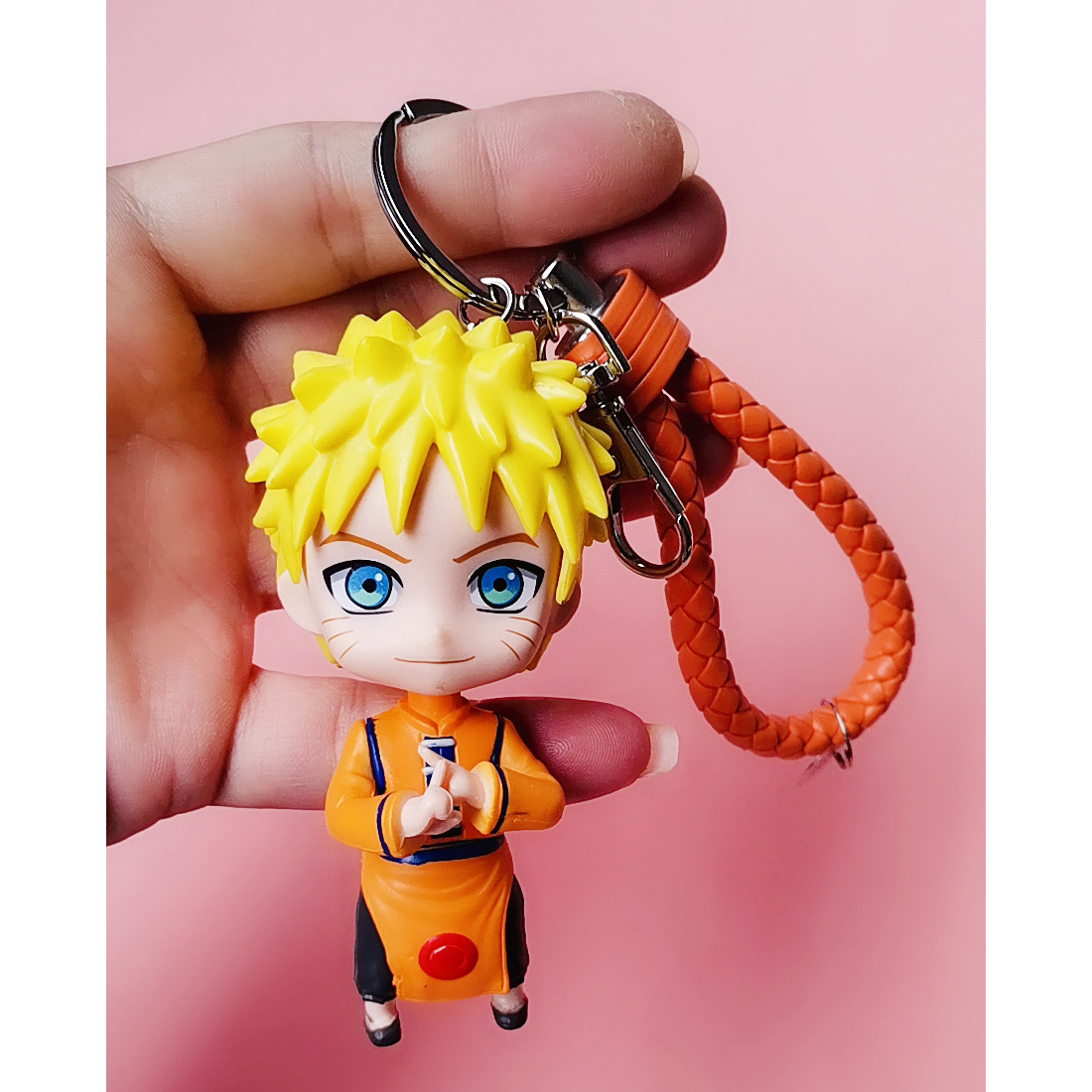 Anime Naruto Figura Brinquedo Modelo 10cm Kakashi Uzumaki Naruto Jiraiya  Sakura Gaara Kawaii Desenho animado Keychain Pendant Decoração