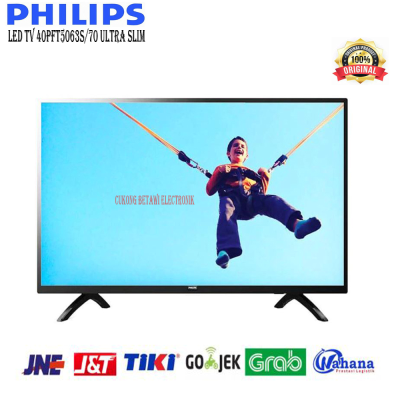 PHILIPS 40PFT5063S/70 Full HD Ultra Slim LED TV-Khusus Jabodetabek