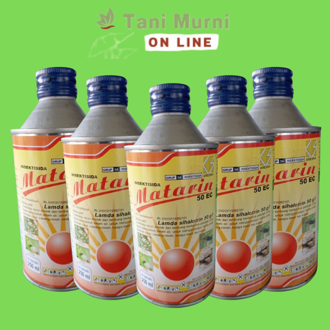 Insektisida MATARIN 50 EC 250 ml Racun Kontak dan Lambung | Lazada ...