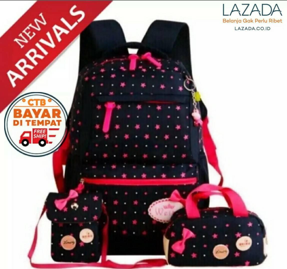 CTB - TAS RANSEL BINTANG TABUR BACKPACK FASHION SEKOLAH KEKINIAN  TERMURAH BEST SELLER (COD)//bayar ditempat