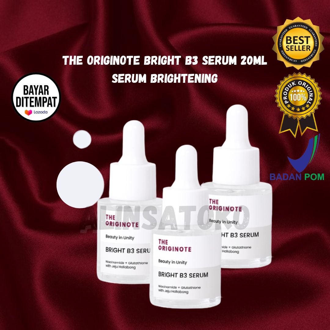 The Originote Bright B3 Serum 20ml - Serum Brightening With Niacinamide ...