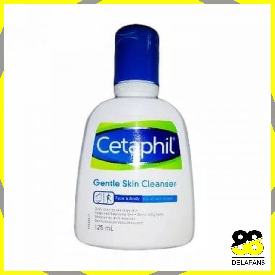 Cetaphil Gentle Skin Cleanser (125ml) Original 100% / Produk Terlaris Mandi Perawatan Tubuh Sabun Badan / Perawatan Badan / Sabun Mandi Sampo / Sabun Cair Sabun Cair - 8D87818
