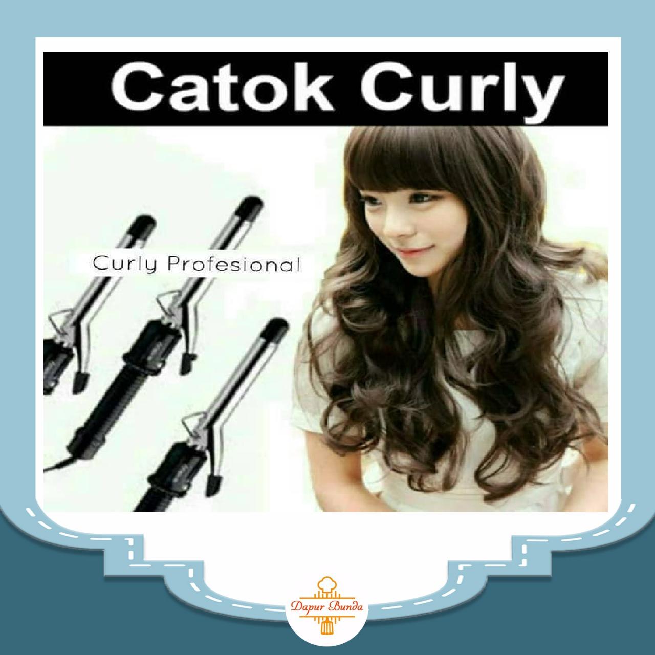 DapurBunda CTK Catok Rambut Curly Catokan Keriting / Catokan Rambut Curly