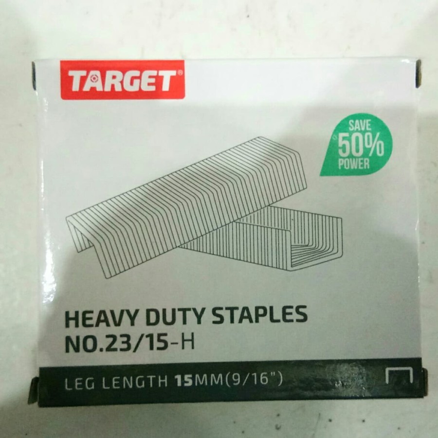 ISI STAPLES STAPLE STEPLES 23 / 15 TARGET Lazada Indonesia