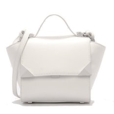 Charles & Keith Metal Tip Bag - Putih