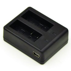 Cognos Action Camera Charger Universal Dual Battery Charger Action Sport Camera Sjcam SJ 4000 / SJ 5000 / SJ 6000 / Kogan / Hunter Action Cam 900 / 1050 mah