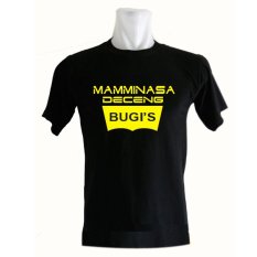 Creative Media Kaos Distro Bugis Mamminasa Deceng - Hitam