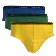 Crocodile Underwear 521-241 Brief - 3 pcs - Multicolor - Celana Dalam Pria