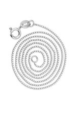 CTO Jual Hot Fashion 925 Perak Perhiasan Korea Womens Fashion Bagian Kotak Rantai Kalung Klavikula Rantai Charm Jewelry Silver