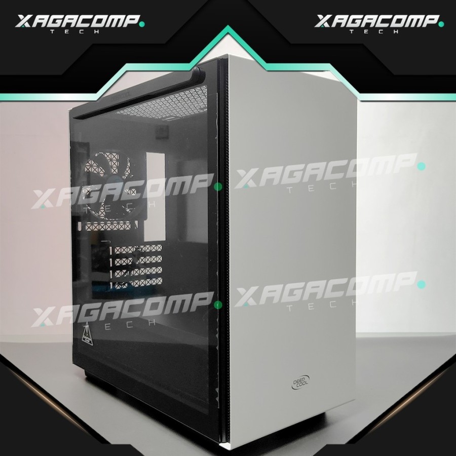 Casing Deepcool Macube Tempered Glass Gaming Case White Lazada