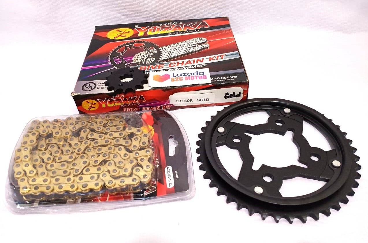 GEARSET GEAR SET CBR 150 CB150R CB 150 R GOLD YUZAKA Lazada Indonesia