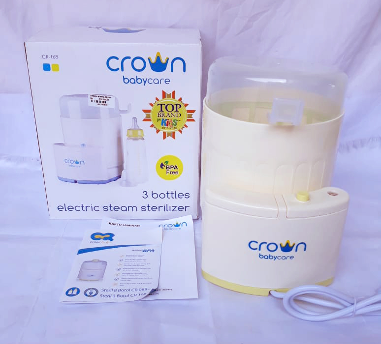 Crown Electric Steam Sterilizer Bottle CR-168 Steriliser