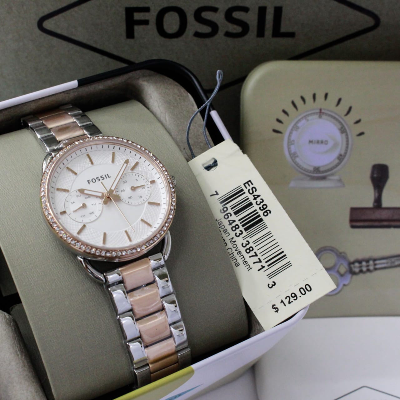 Jam Tangan Wanita Fossil Tailor ES4396 