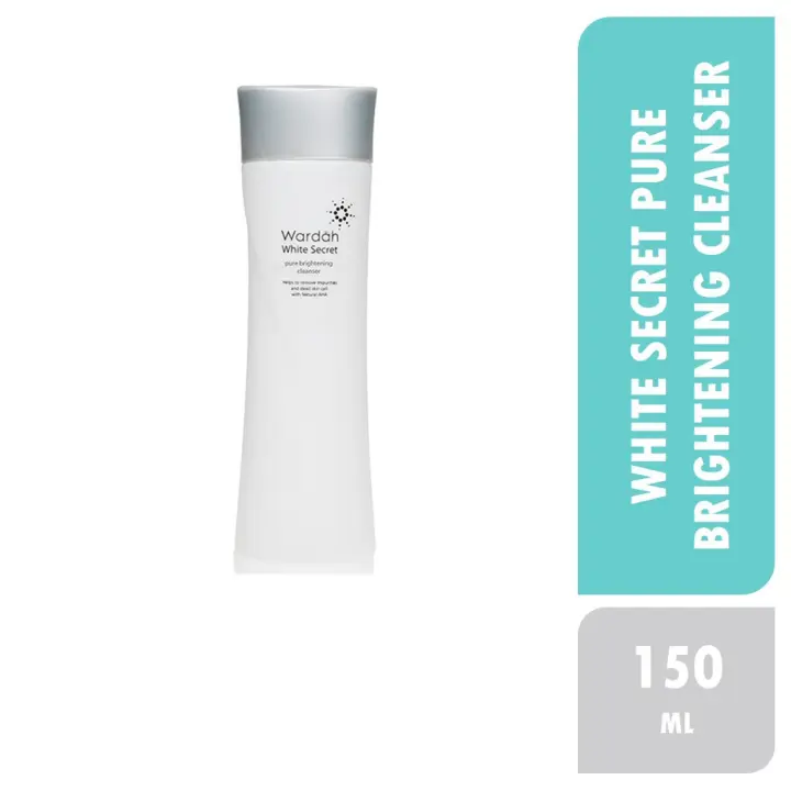 pure brightening cleanser wardah