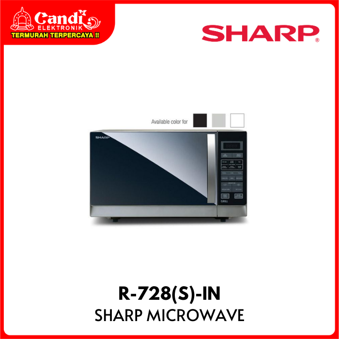 Sharp R728 SHARP Microwave Oven 25 Liter R-728(S)-IN | Lazada Indonesia