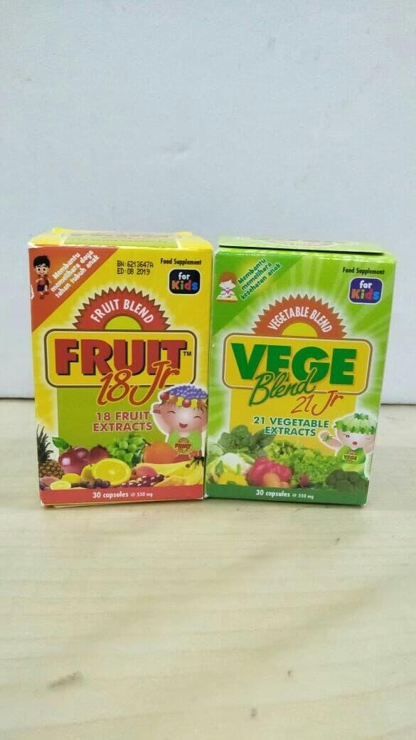 vegeblend 21 Junior isi 30 plus fruit 18 Junior isi 30