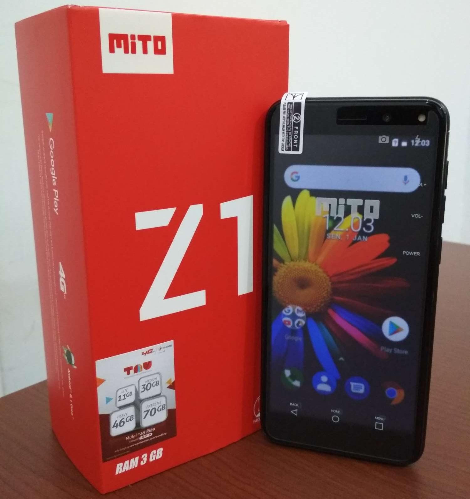 Mito Z1 4g Lte Ram 3gb Lazada Indonesia