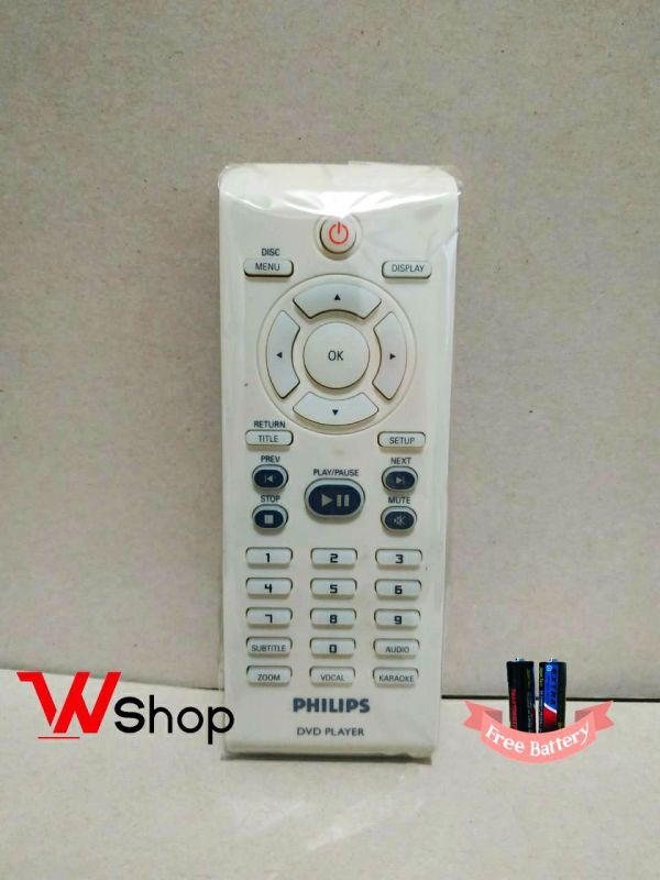 REMOT DVD PLAYER PHILIPS ORIGINAL
