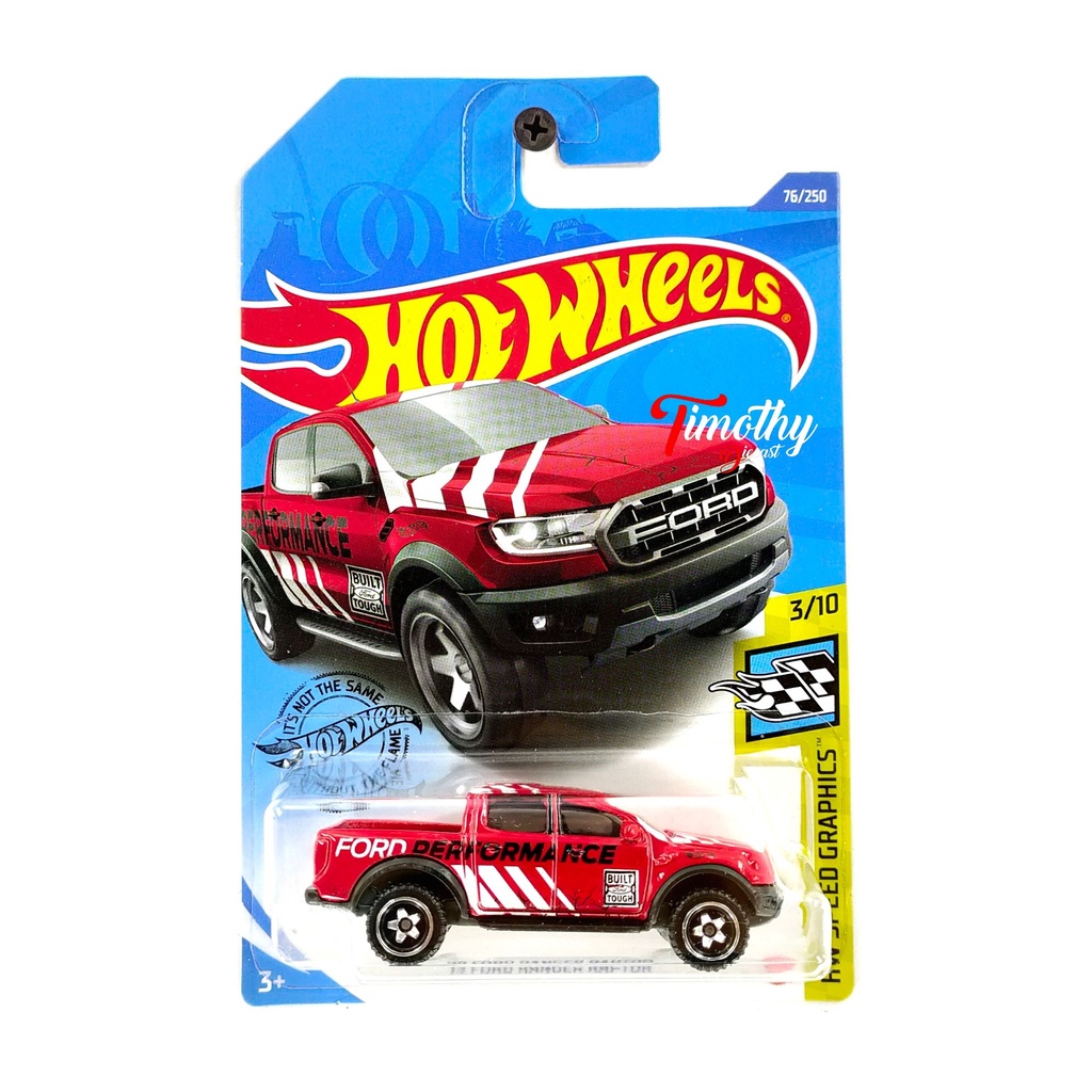 Hot Wheels Ford Ranger Raptor Merah Diecast Mobil Mainan Anak HWRG167 ...