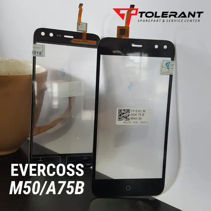 Touchscreen Tc Evercoss M50 A75b Max Layar Sentuh Original Tcs Lazada Indonesia