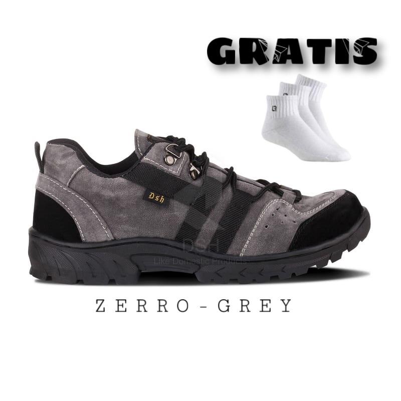 Azeroth Sepatu Pria Boot Casual Zero CL-6 Low boots safety plus kaos kaki