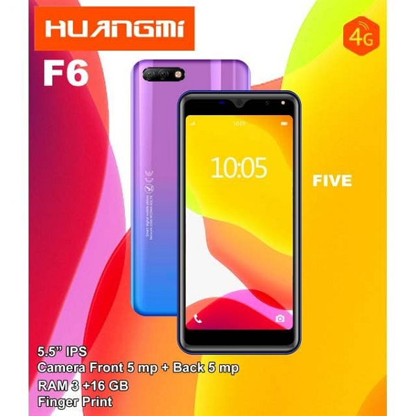 Smartphone Huangmi F6 Five Ram 3gb Rom 16gb Lazada Indonesia