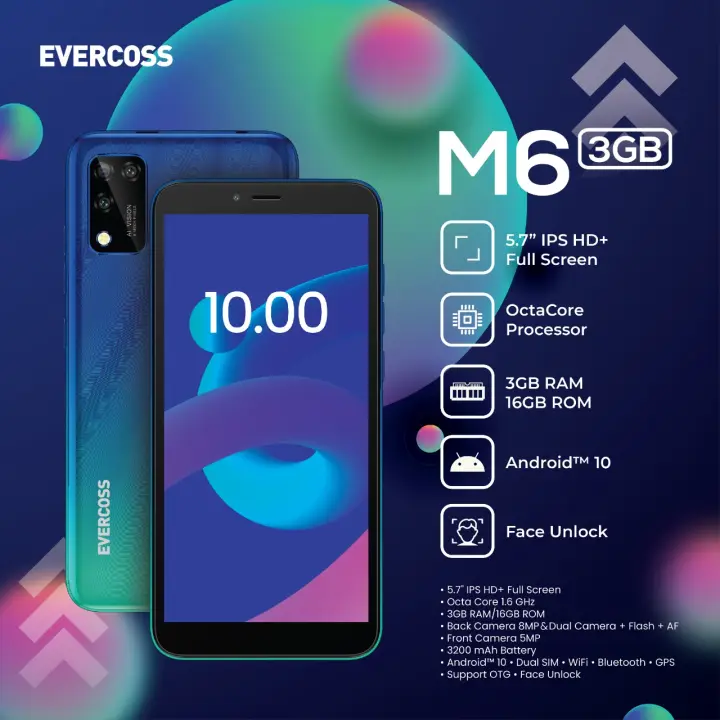 Evercoss M6 Ram 3gb Rom 16gb Lazada Indonesia