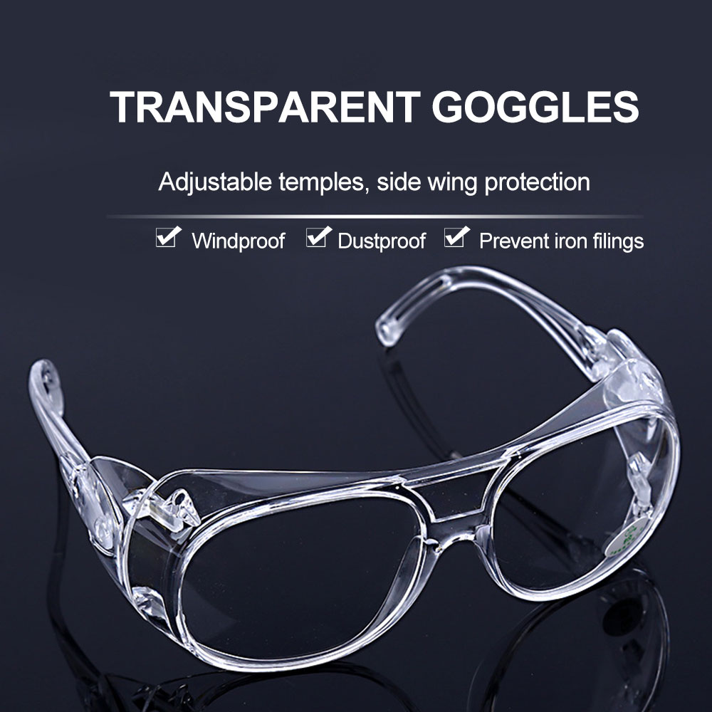 ITAED Multifunction Goggles Eyes Protective Transparent Safety Glasses Anti-Fog/Splash Proof/Dust Proof Glasses