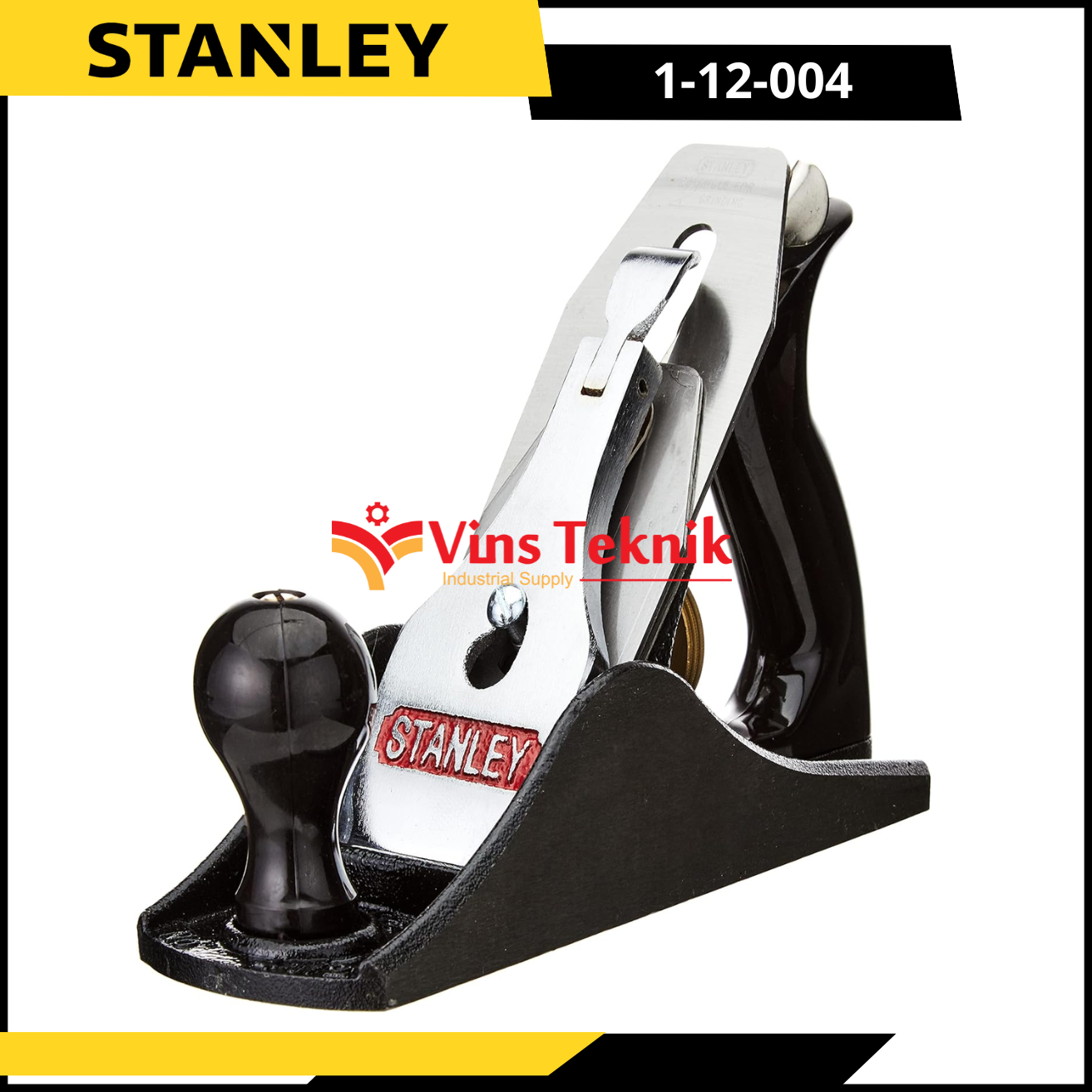 Serut kayu Manual Planer Ketam Tangan Bench Plane No 4 Stanley 1-12-004 ...